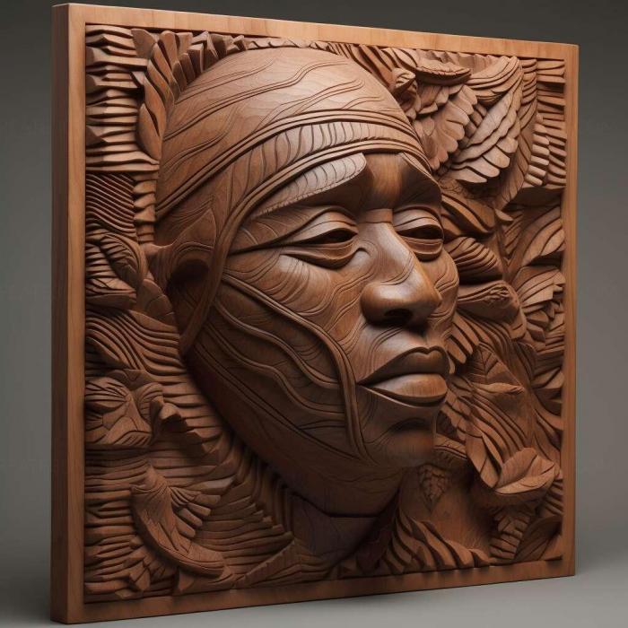 نموذج ثلاثي الأبعاد لآلة CNC 3D Art 